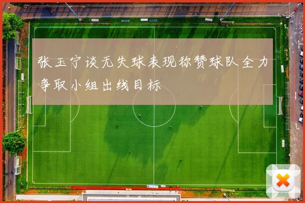 张玉宁谈无失球表现称赞球队全力争取小组出线目标